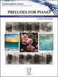 Preludes for Piano piano sheet music cover